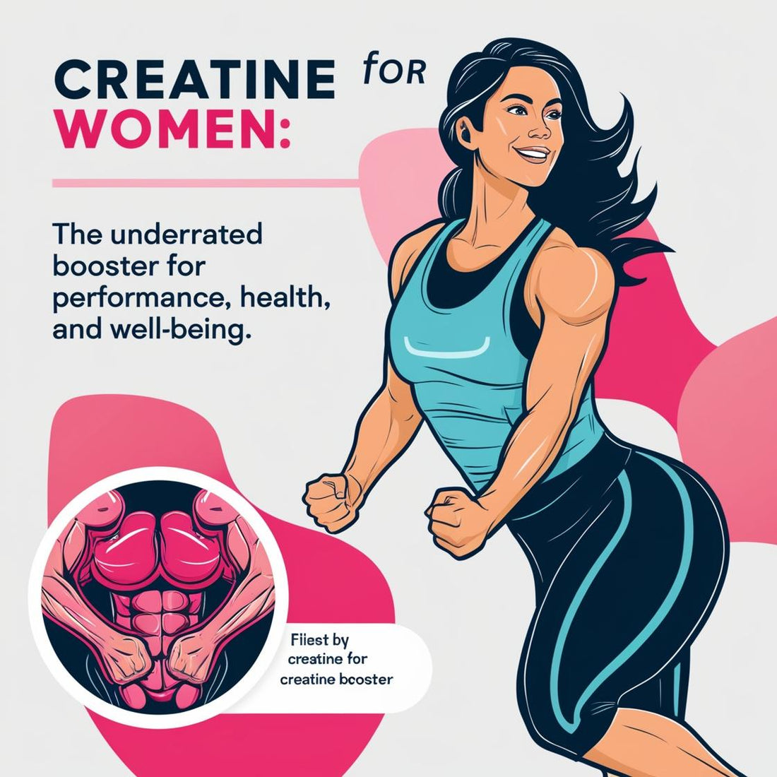 Kreatin für Frauen: Der unterschätzte Booster für Leistung, Gesundheit und Wohlbefinden