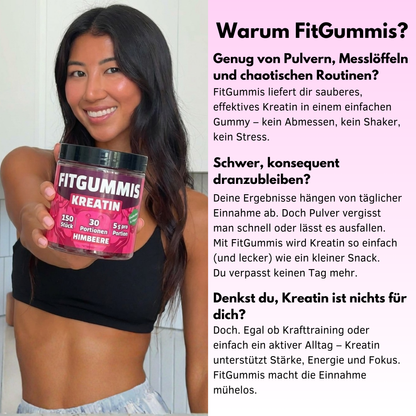 Hochdosierte Kreatin Gummies
