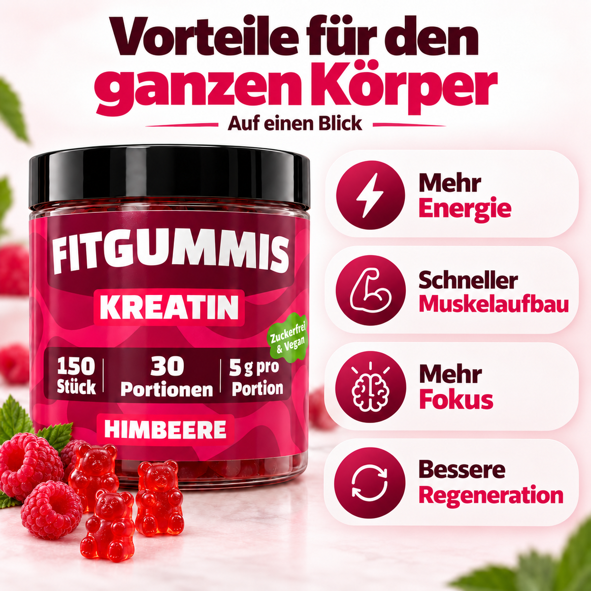 Kreatin FitGummis